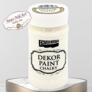 Dekor soft paint 100ml PENTART - Cream White (ΚΜ2006)