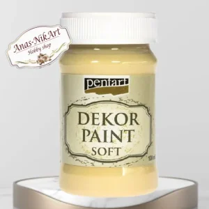 Dekor soft paint 100ml PENTART - Yellow (ΚΜ2017)