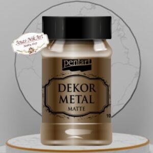 Dekor Metal Pentart 100 ml, Chocolate (MK196)