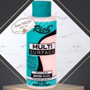 Multi surface paint Rich (bebek pembe)130 ml