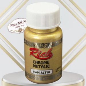 Chrome metallic paint Rich 60ml - Gold  Altin(CM1544)