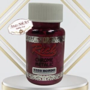Chrome metallic paint Rich 60ml -Bordo(CM1559)