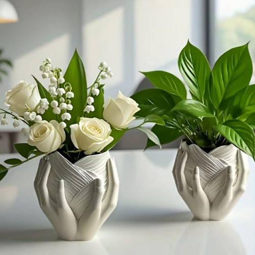 Καλούπι σιλικόνης Δοχείο Χέρια -KS6291