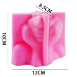 Καλούπι Σιλικόνης Γλαστράκι Πρόσωπο-KS6322