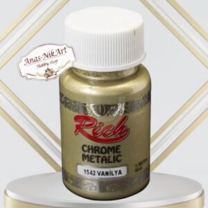 Chrome metallic paint Rich 60ml - vanillia(CM1542)