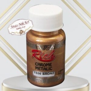 Chrome metallic paint Rich 60ml -bronze(CM1550)