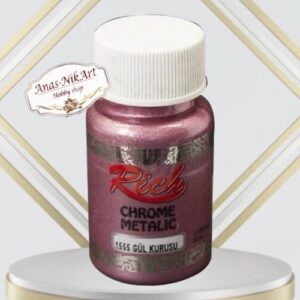 Chrome metallic paint Rich 60ml -rose pink(CM1555)