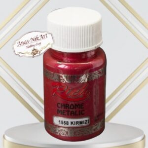 Chrome metallic paint Rich 60ml -red(CM1558)