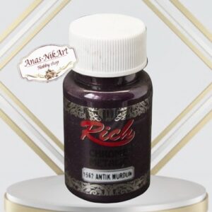 Chrome metallic paint Rich 60ml -antique purple(CM1562)