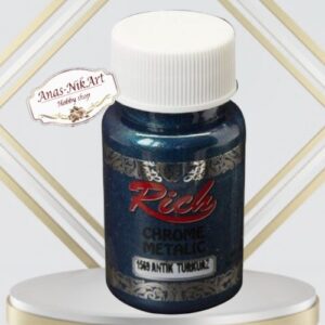 Chrome metallic paint Rich 60ml -antique turquoise(CM1569)