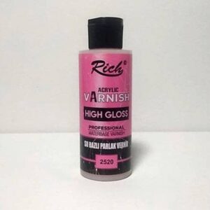 Βερνίκι νερού High Gloss 120ml RICH(VE4007)