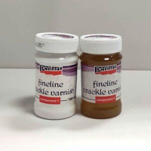 Crackle fineline Σετ 2Χ100ml PENTART (CR4002)