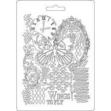 Καλούπι εύκαμπτο A5, 15x21cm, Stamperia, Bird (DE202)