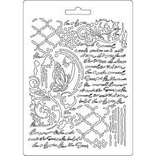 Καλούπι εύκαμπτο A5, 15x21cm, Stamperia, Butterfly and manuscripts(DE203)