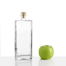 Μπουκάλι γυάλινο ψηλό 500ml, 9x22cm (GB5053)