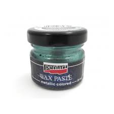 Πατίνες wax paste metallic 20ml PENTART Turquoise (PA4057)