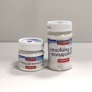 Transparent cracking gel 50+100ml PENTART (CR4003)