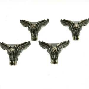 Μεταλλικά Ποδαράκια  40x37mm  4 Τεμ (MA115)
