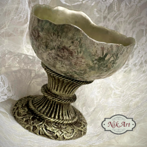 Πολυεστερικό αντικείμενο Ø10cm Y8,5cm- PL4322