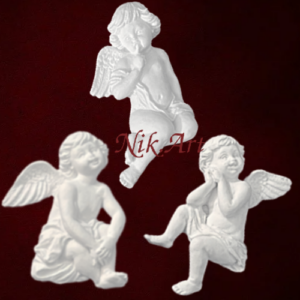 Πολυεστερικό αντικείμενο 4x6cm 3τεμ.- PL4375
