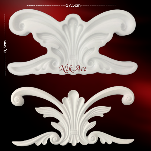 Καλούπι σιλικόνης Nik-Art 8,5x17,5cm-KA1374