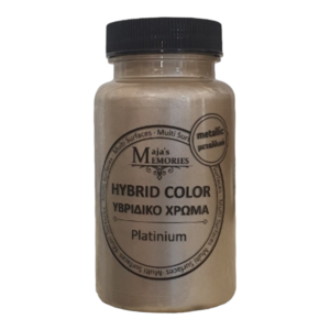 Υβριδικό Μεταλλικό χρώμα Maja’s Memories,120ml, Platinium-YM7807
