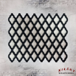 Ελαστικό στοιχείο 13x11cm (Black)- EL2434