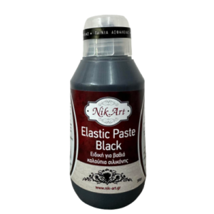 Black elastic paste NikArt 380gr -PA4625