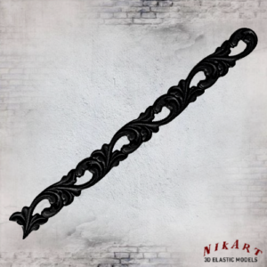 Ελαστικό στοιχείο 24×2cm (Black) --- EL2519