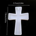 Καλούπι σιλικόνης Σταυρός-KS6354