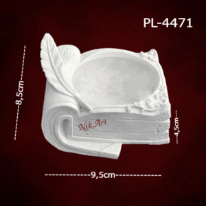 Πολυεστερικό αντικείμενο Y4,5xM9,5xΠ8,5cm - PL4471