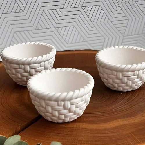 Καλούπι σιλικόνης Καλαθάκι 2μεγέθη-KS6383