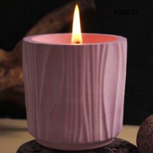 Καλούπι Σιλικόνης Γλαστράκι Stripe Pot -KS6236