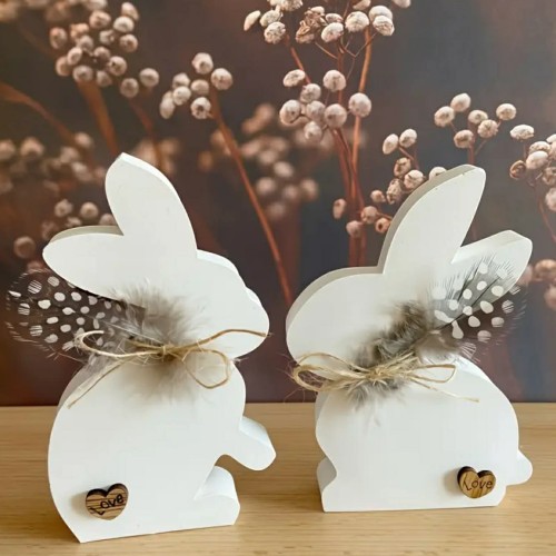 Καλούπι Σιλικόνης  Λαγουδάκι 2τεμ.-KS8569