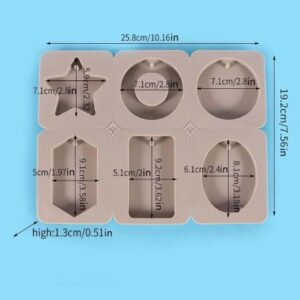Καλούπι Σιλικόνης Για Wax Melts -KS6230