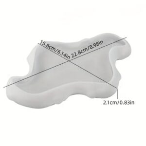 Silicone Mold-Καλούπι σιλικόνης δισκάκι -KS6297