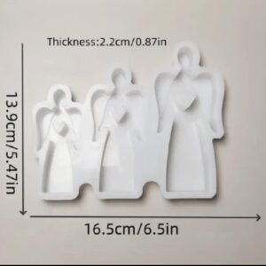 Καλούπι σιλικόνης Αγγελοι-Silicone Mold-KS6289