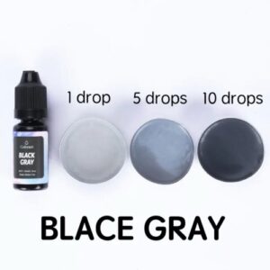 Χρώμα υγρό για κερί (Black Gray)- XK5397
