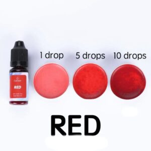 Χρώμα υγρό για κερί (Red)- XK5394