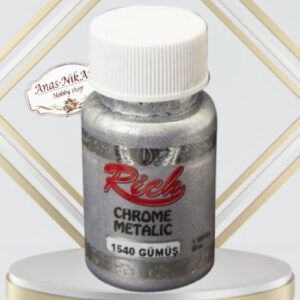 Chrome metallic paint Rich 60ml - Silver(CM1540)