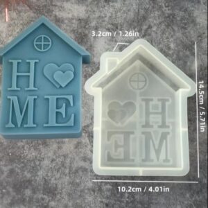 Silicone Mold-Καλούπι Σπιτακι -KS6330