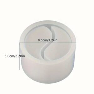 Silicone Mold-Καλούπι σιλικόνης δοχείο 2θέσεων -KS6335