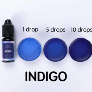 Χρώμα υγρό για κερί, Indigo, 10ml- ΧΚ5400