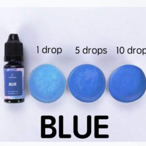 Χρώμα υγρό για κερί,Blue , 10ml- ΧΚ5409