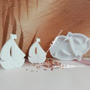 Silicone Mold-Καλούπι σιλικόνης Καραβάκια -KS6344