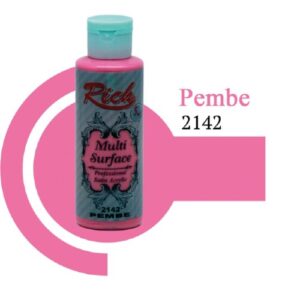 Multi surface paint Rich 130 ml ,Pembe-MS2142