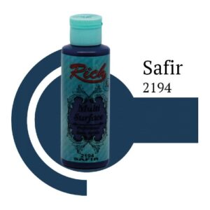 Multi surface paint Rich 130 ml ,Safir-MS2194