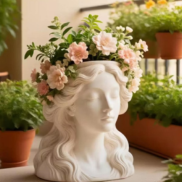 Καλούπι σιλικόνης δοχείο πρόσωπο- KS6357