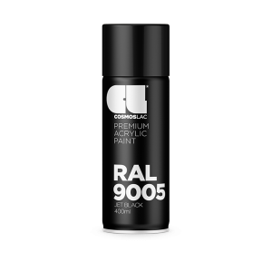 Ακρυλικό Spray Βαφής Cosmos Lac Ral Gloss Black -SP9005