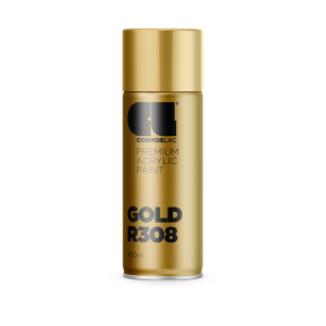 Ακρυλικό Spray Βαφής Cosmos Lac Ral Gold R308 -SP0308